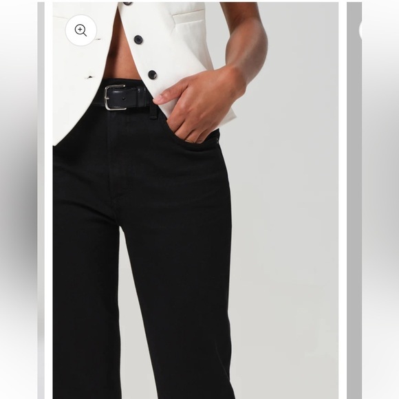 CITIZENS OF HUMANITY
ISOLA MID RISE CROPPED
BOOT JEAN Black Size 30 - Picture 4 of 17